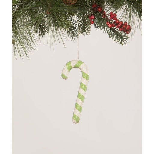 Quirks! Christmas Citrine Candy Cane Ornament by Bethany Lowe Designs