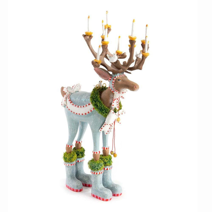 Quirks! Christmas Figurine Dash Away Dasher Reindeer Figure by Patience Brewster