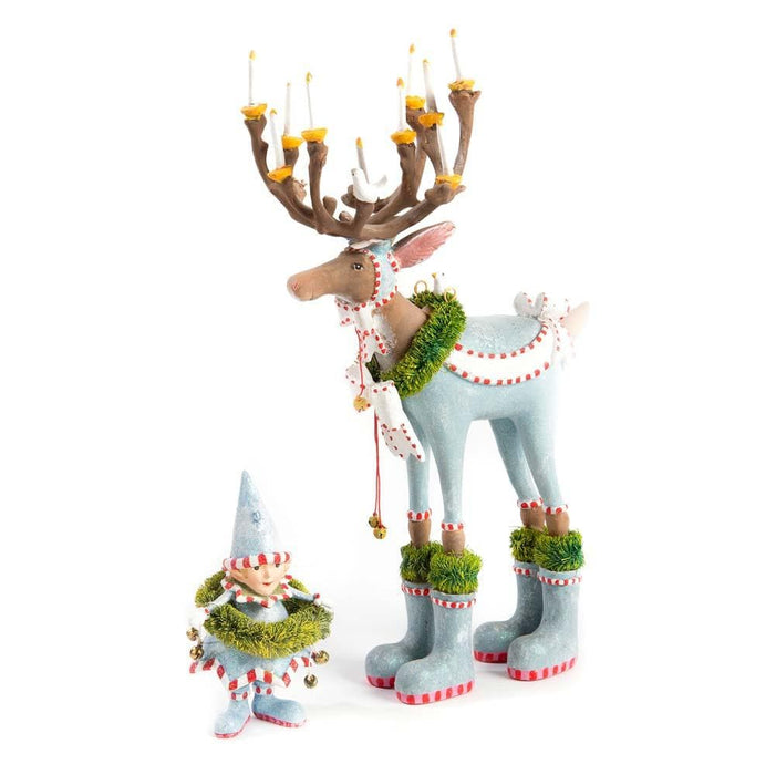 Quirks! Christmas Figurine Dash Away Dasher Reindeer Figure by Patience Brewster