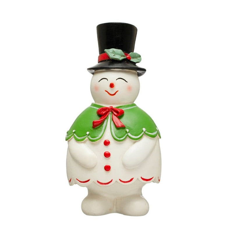 Quirks! Christmas Resin Snowman Toothpick Holder w/ Top Hat