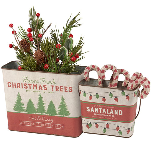 Quirks! Christmas Santaland Bucket Set