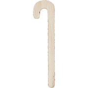 Quirks! Christmas Striped 6" Vintage Wood Candy Cane Set of 3