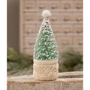 Quirks! Christmas Tree Santa Pastel Blue by Bethany Lowe Designs