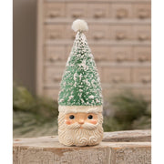 Quirks! Christmas Tree Santa Pastel Blue by Bethany Lowe Designs