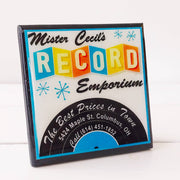Quirks! coaster set Classic Record Shop Drink Coaster Set