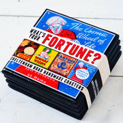 Quirks! coaster set Fortune Telling Drink Coaster Set