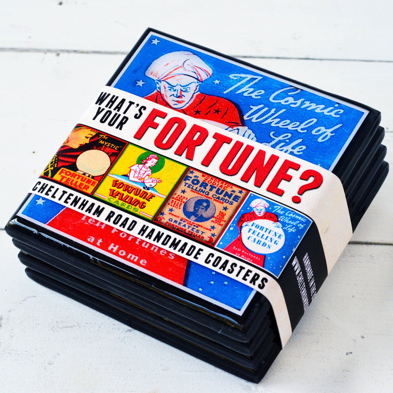 Quirks! coaster set Fortune Telling Drink Coaster Set