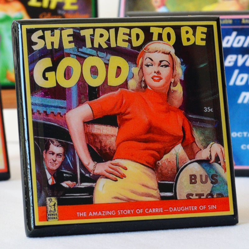 Quirks! coaster set Pulp Fiction Bad Girls Coaster Set