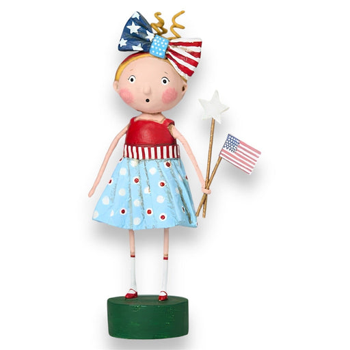 Quirks! Collectible Figurines American Spirit Patriotic Lori Mitchell Figurine *New for 2025*