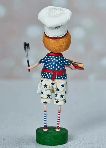 Quirks! Collectible Figurines The Grill Master Lori Mitchell Figurine