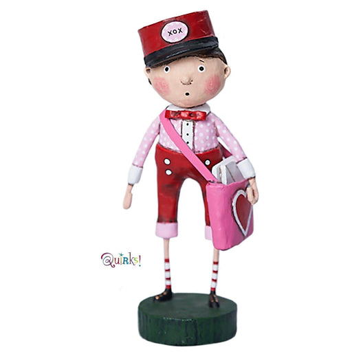 Quirks! Collectible Figurines Valentine Delivery Lori Mitchell Figurine