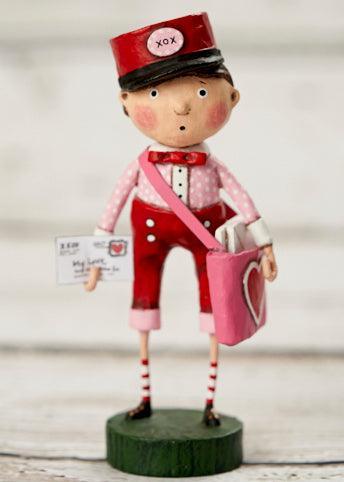 Quirks! Collectible Figurines Valentine Delivery Lori Mitchell Figurine