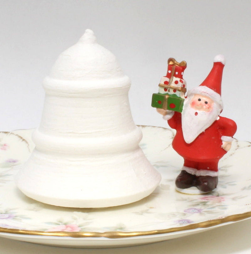 Quirks! craft supplies Christmas Bells - 2.5" German Spun Cotton - Set of 4