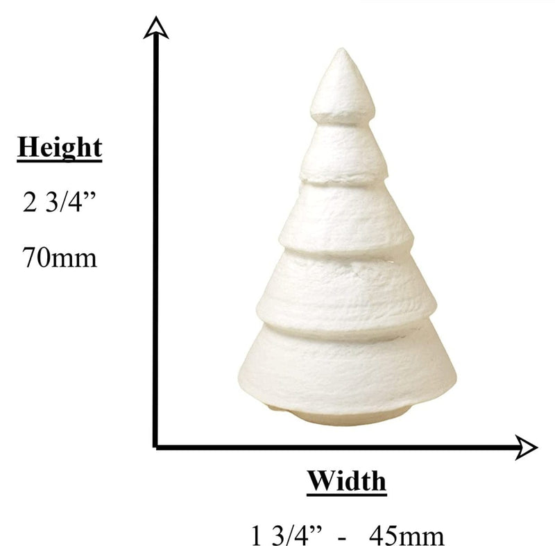 Quirks! craft supplies Meyer Imports Doll House Christmas Tree Decoration - Set of 4