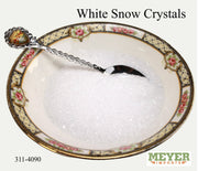 Quirks! craft supplies Snow White Icey German Glass Glitter Set - 3 Jars