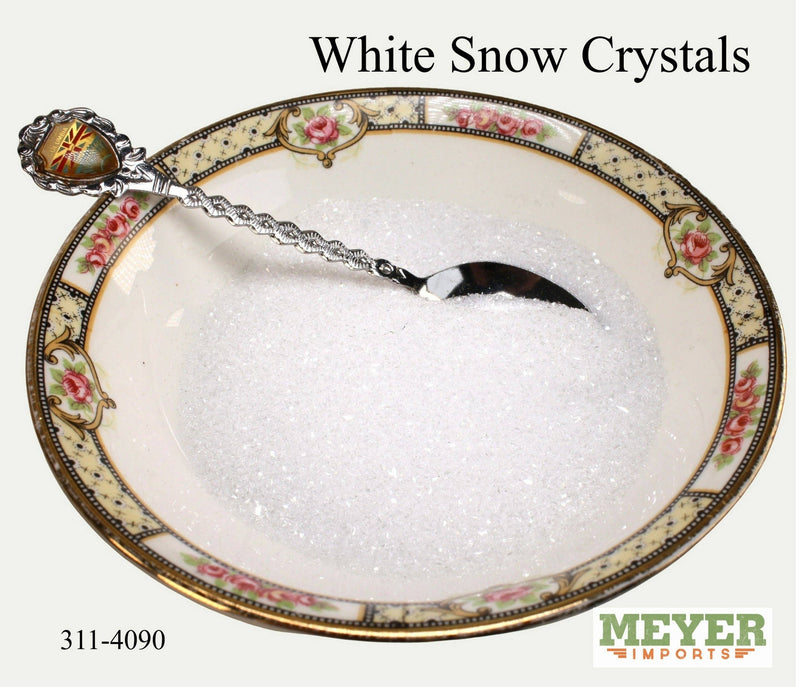 Quirks! craft supplies Snow White Icey German Glass Glitter Set - 3 Jars