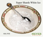 Quirks! craft supplies Snow White Icey German Glass Glitter Set - 3 Jars