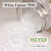 Quirks! craft supplies Snow White Icey German Glass Glitter Set - 3 Jars