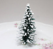 Quirks! craft supplies Snowy Forest Trees - 3" Tall - Green - Set of 3 Pcs
