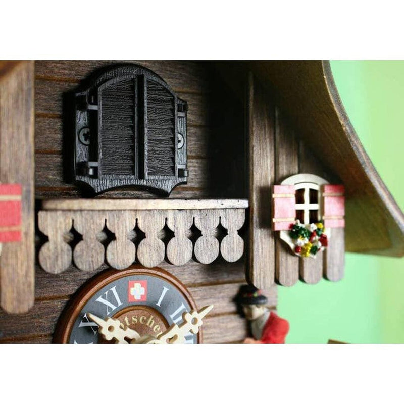 Quirks! Cuckoo Clock Classic Emmental Chalet Quartz Cuckoo Clock
