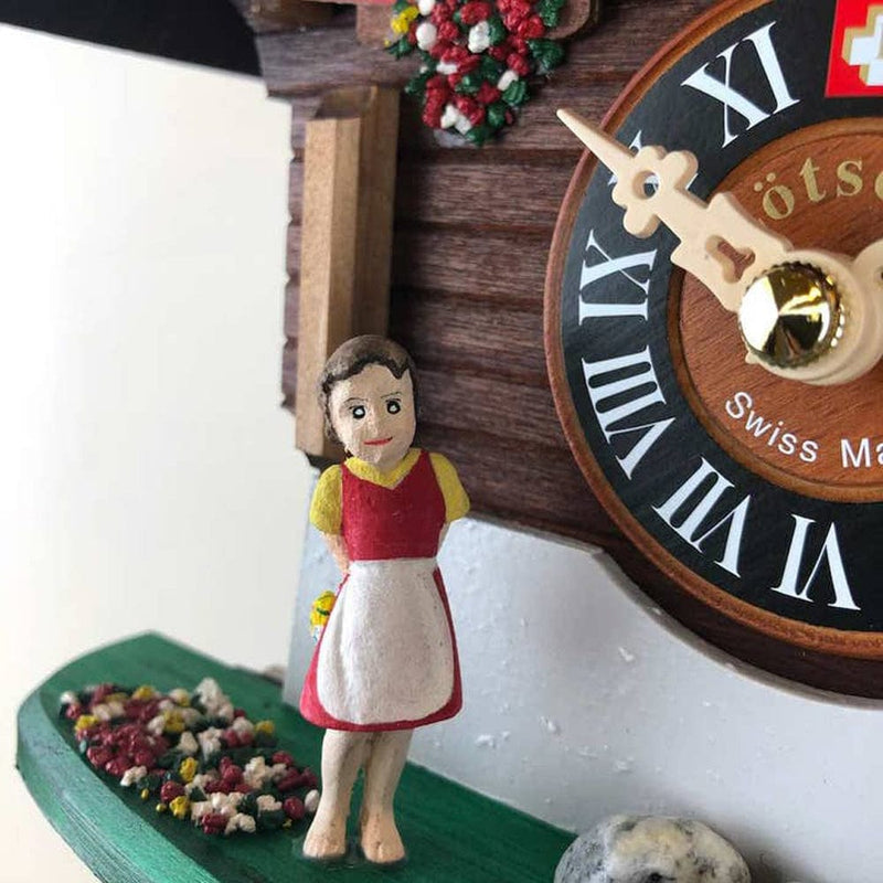 Quirks! Cuckoo Clock Heidi and Chicken Chalet Cuckoo Clock