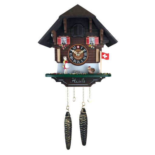 Quirks! Cuckoo Clock Heidi and Chicken Chalet Cuckoo Clock