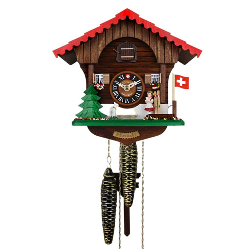 Quirks! Cuckoo Clock Heidi Baby Goat Cuckoo Clock