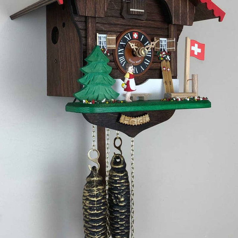 Quirks! Cuckoo Clock Heidi Chalet Cuckoo Clock