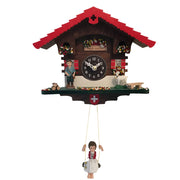 Quirks! Cuckoo Clock Heidi On the Swing Cuckoo Clock
