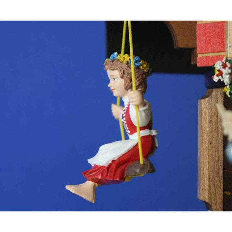 Quirks! Cuckoo Clock Heidi On the Swing Quartz Cuckoo Clock