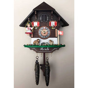 Quirks! Cuckoo Clock Heidi On the Swing Quartz Cuckoo Clock