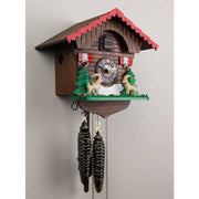 Quirks! Cuckoo Clock Leaping Ibex Chalet Cuckoo Clock