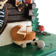 Quirks! Cuckoo Clock Swiss Cheese Chalet Cuckoo Clock