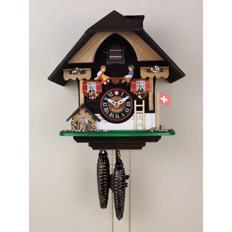 Quirks! Cuckoo Clock The Seesaw and Puppy Cuckoo Clock