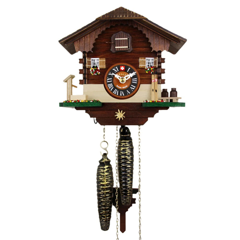 Quirks! Cuckoo Clock The Ski Chalet Cuckoo Clock