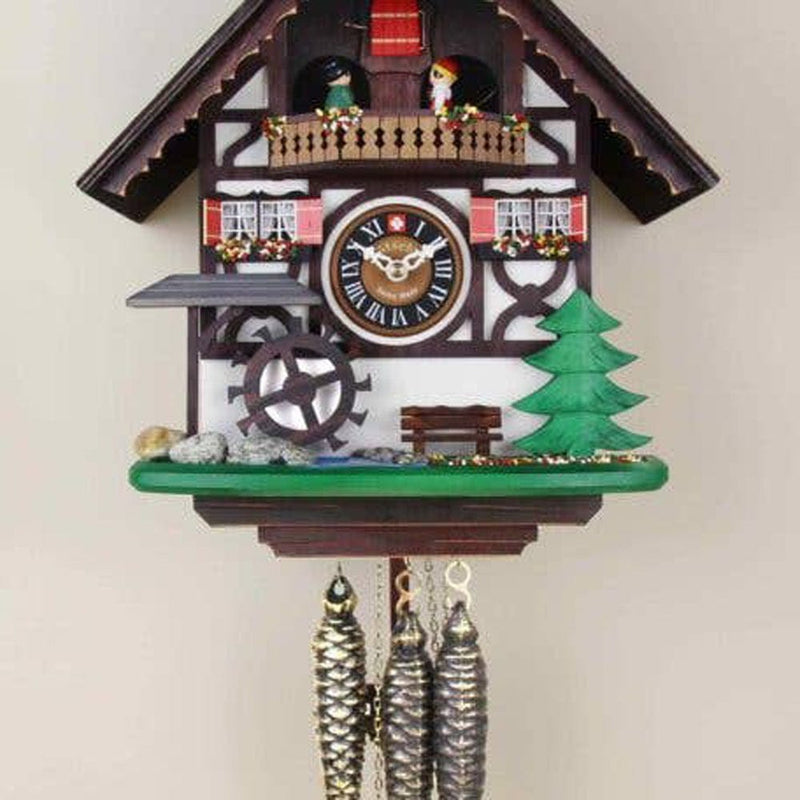 Quirks! Cuckoo Clock The White Chalet Cuckoo Clock