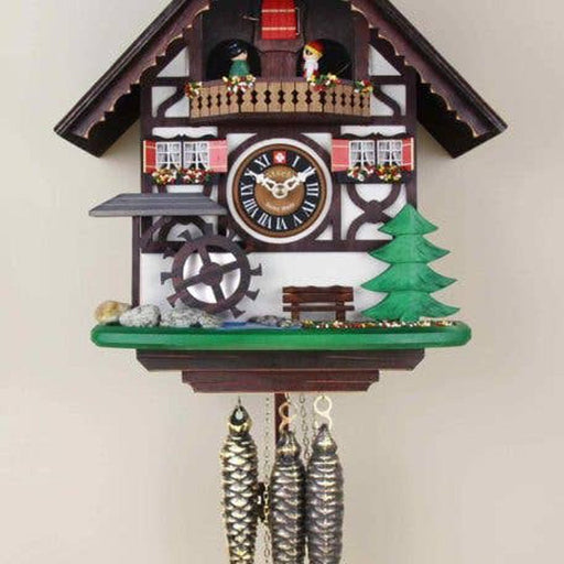 Quirks! Cuckoo Clock The White Chalet Cuckoo Clock