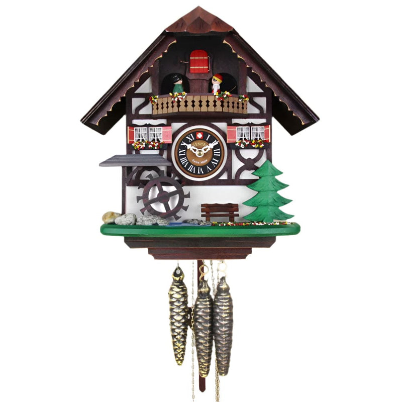 Quirks! Cuckoo Clock The White Chalet Cuckoo Clock