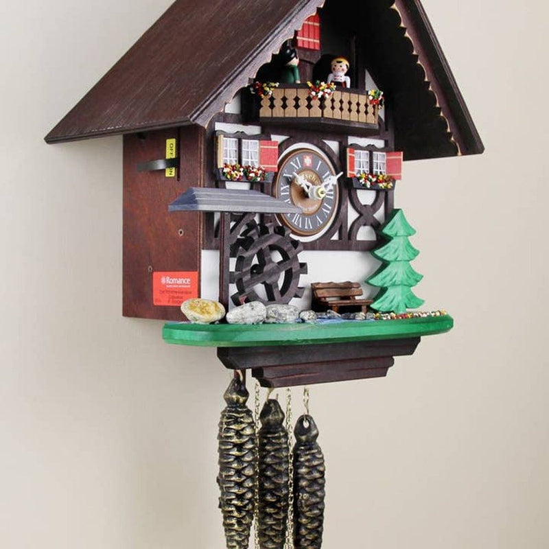 Quirks! Cuckoo Clock The White Chalet Cuckoo Clock
