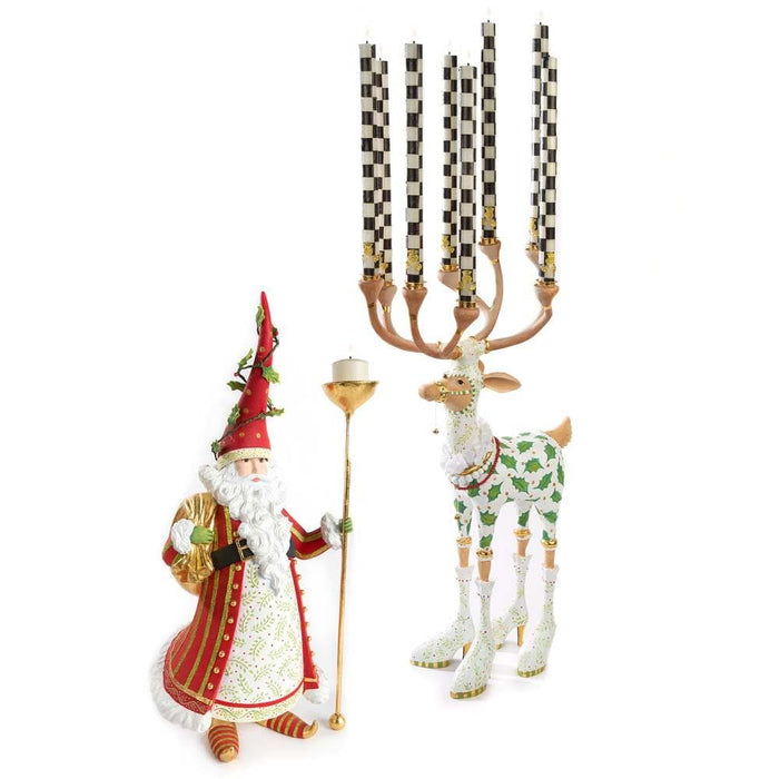 Quirks! Dash Away Vixen Reindeer Candelabra by Patience Brewster