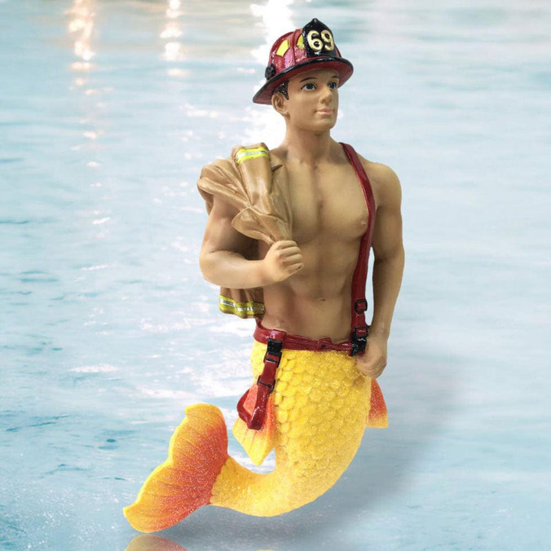 Quirks! December Diamonds Christmas, Seasonal Decor Merman Back Draft by December Diamonds