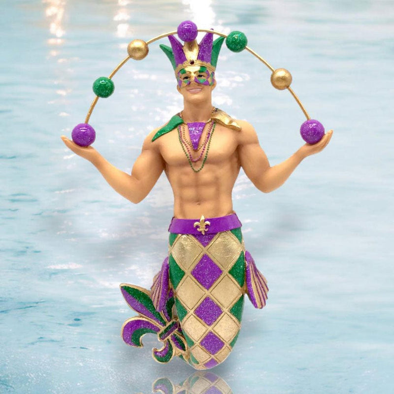 Quirks! December Diamonds Christmas, Seasonal Decor Merman Big Easy by December Diamonds