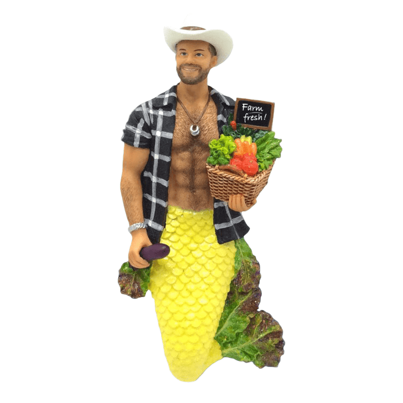 Quirks! December Diamonds Christmas, Seasonal Decor Merman Big N Tasty by December Diamonds