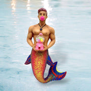 Quirks! December Diamonds Christmas, Seasonal Decor Merman Blow Fish by December Diamonds