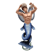 Quirks! December Diamonds Christmas, Seasonal Decor Merman Blue Angel Tree Topper by December Diamonds - New for 2024