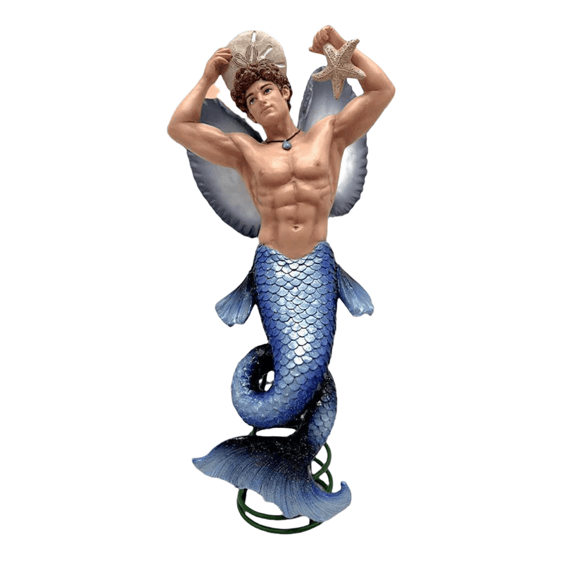 Quirks! December Diamonds Christmas, Seasonal Decor Merman Blue Angel Tree Topper by December Diamonds - New for 2024