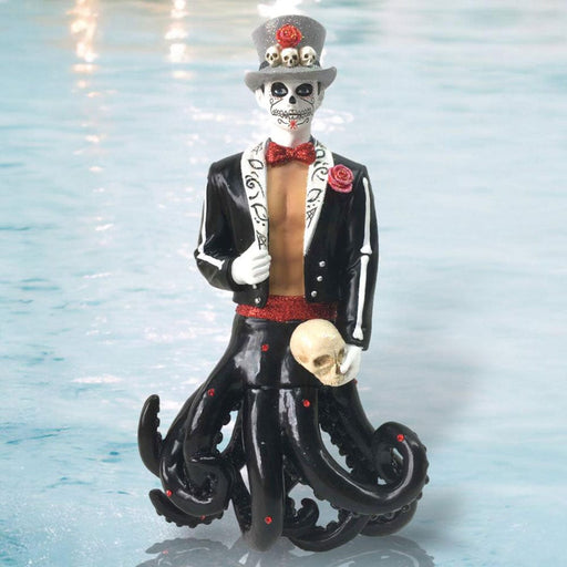 Quirks! December Diamonds Christmas, Seasonal Decor Merman Calavera by December Diamonds