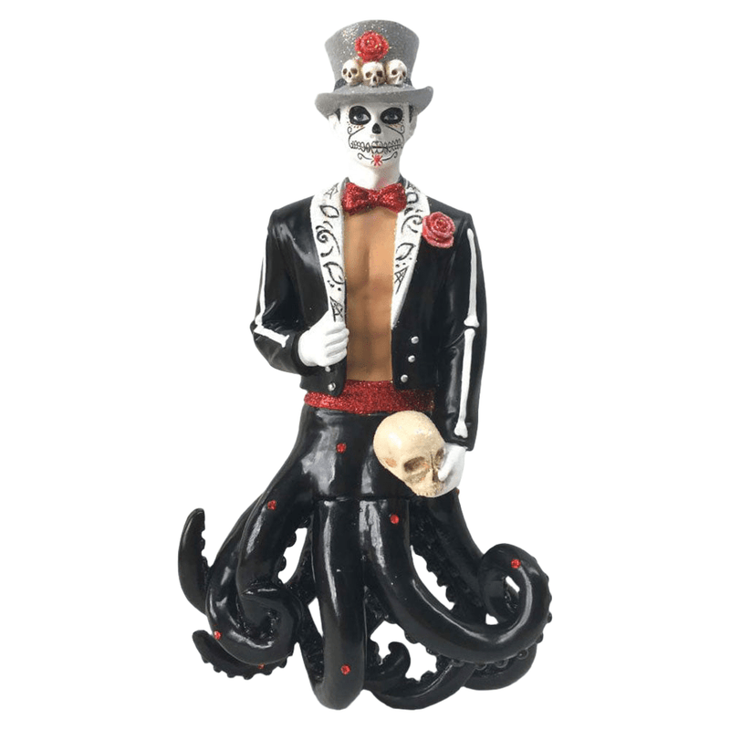 Quirks! December Diamonds Christmas, Seasonal Decor Merman Calavera by December Diamonds