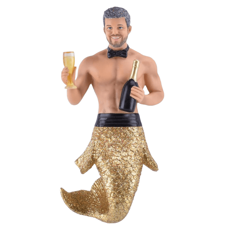 Quirks! December Diamonds Christmas, Seasonal Decor Merman Champs by December Diamonds