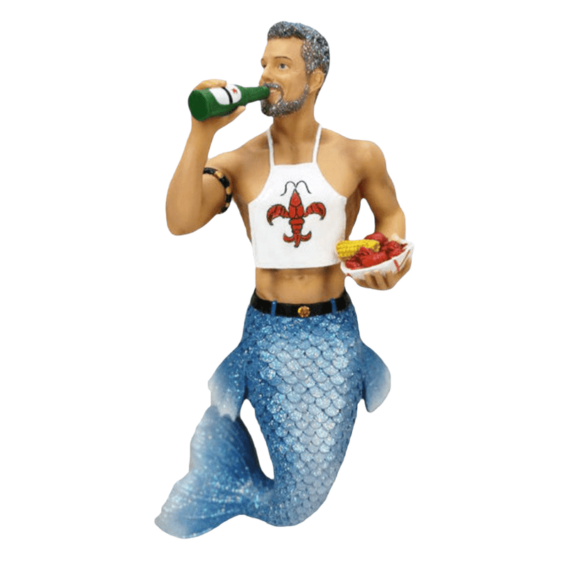 Quirks! December Diamonds Christmas, Seasonal Decor Merman Craw Daddy by December Diamonds